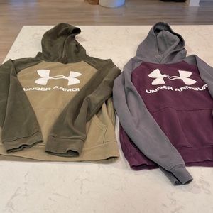 Under Armour Boys XL sweatshirts.